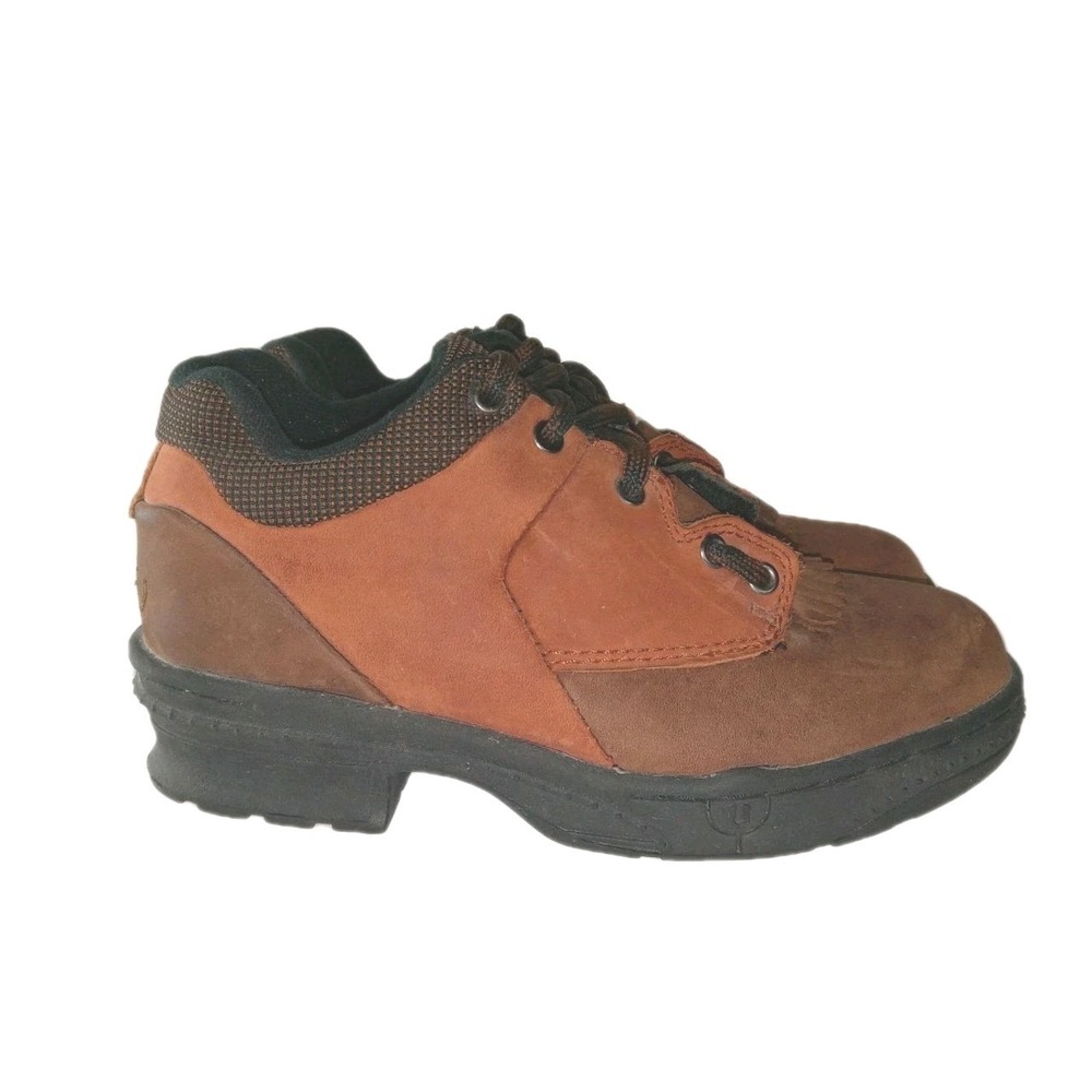 Roper Horseshoes 21-360-300 Women's Size 6.5 Brown And Tan Boots